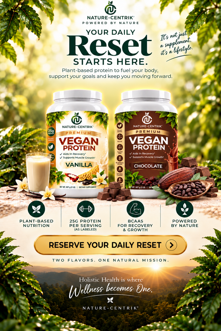 The Daily Reset | Premium Vegan Protein Preorder.