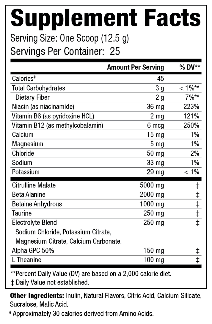 Pineapple Pump – Enhanced Pre-Workout
