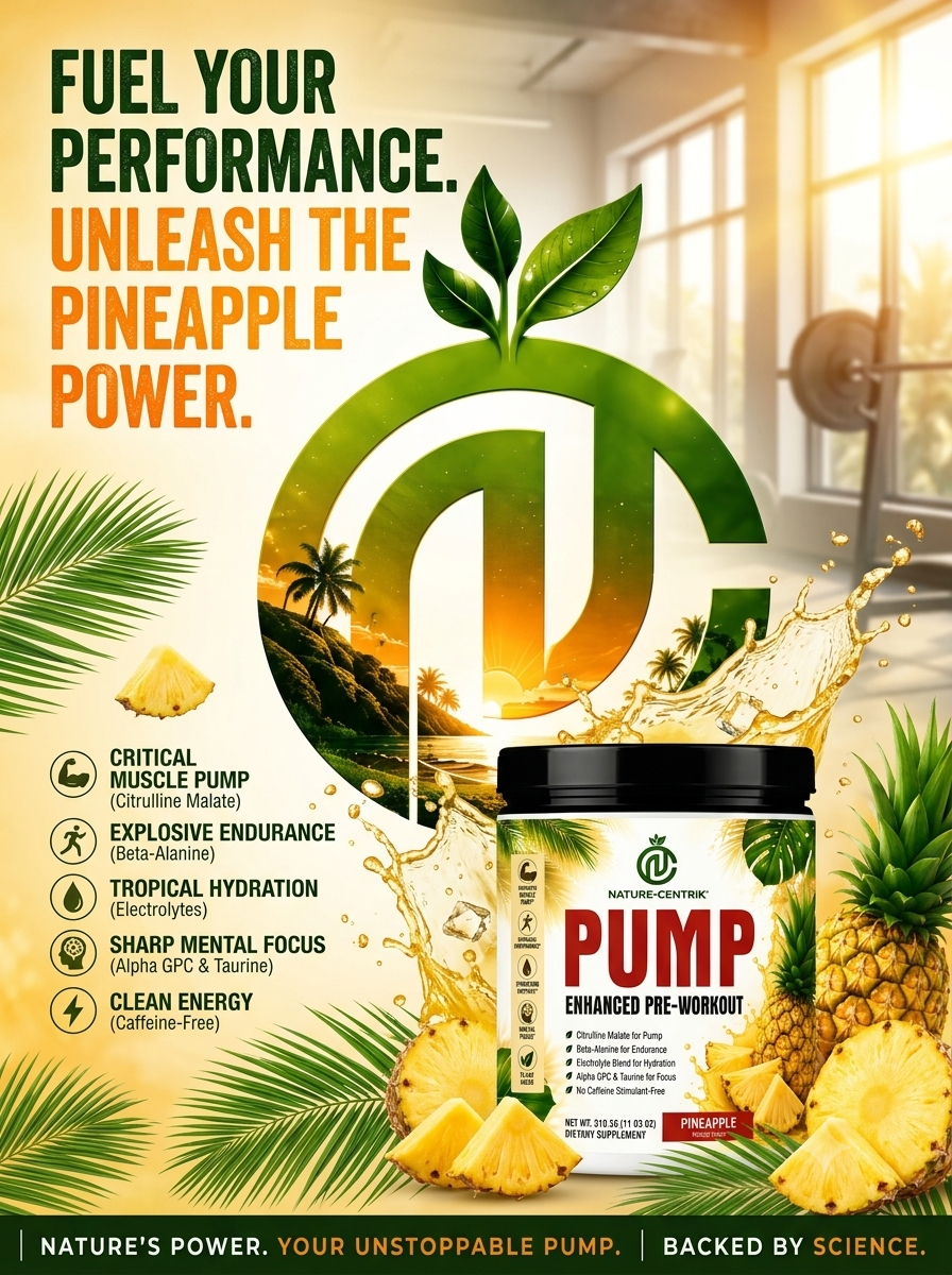 Pineapple Pump – Enhanced Pre-Workout
