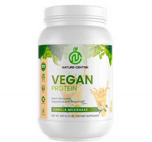 100% Organic- Vegan Protein Milkshake,Vanilla