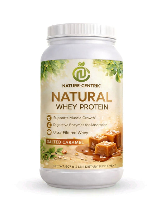 NATURAL Whey Protein Milkshake– Salted Caramel