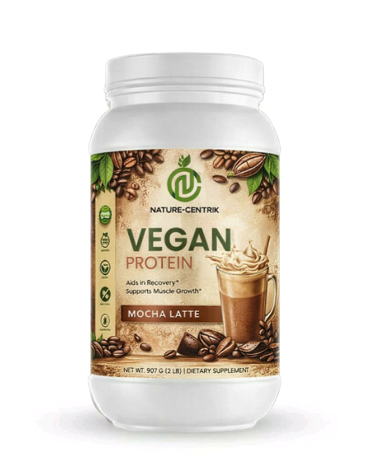 COMING SOON! NC NATURE-CENTRIK Vegan Milkshake, Mocha Latte'