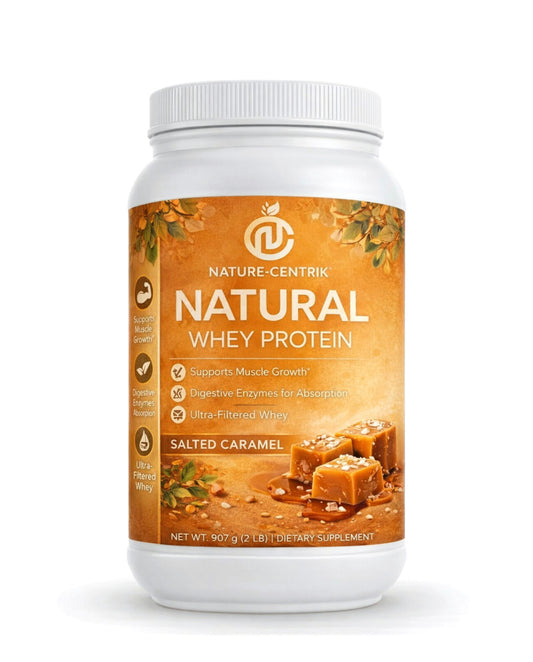 NATURAL Whey Protein Milkshake– Salted Caramel