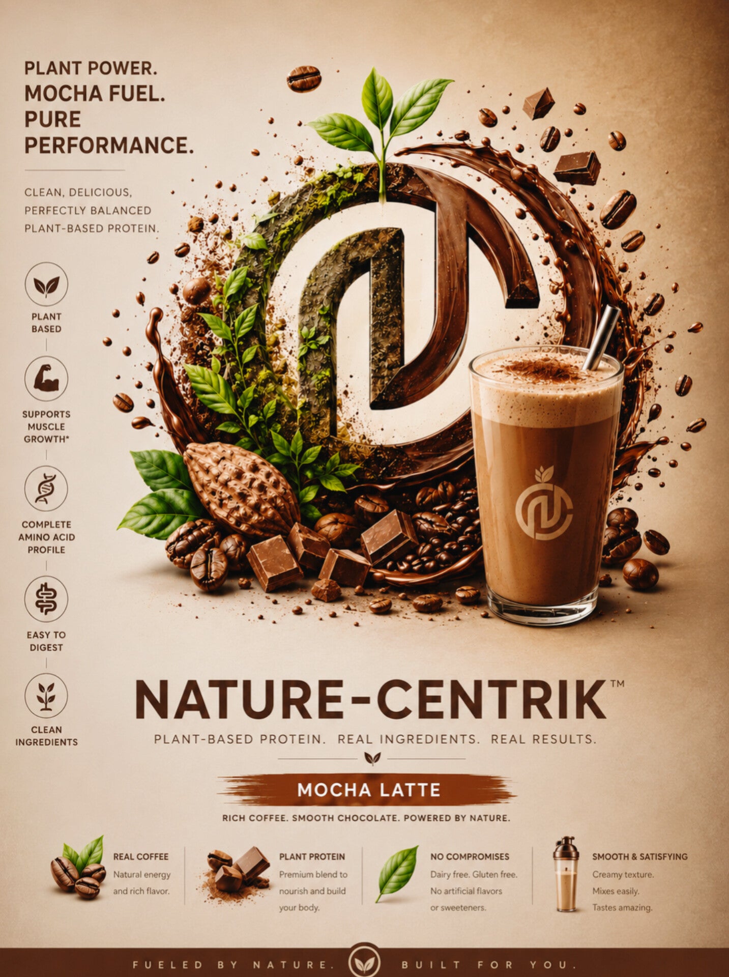 COMING SOON! Vegan Milkshake, Cappuccino