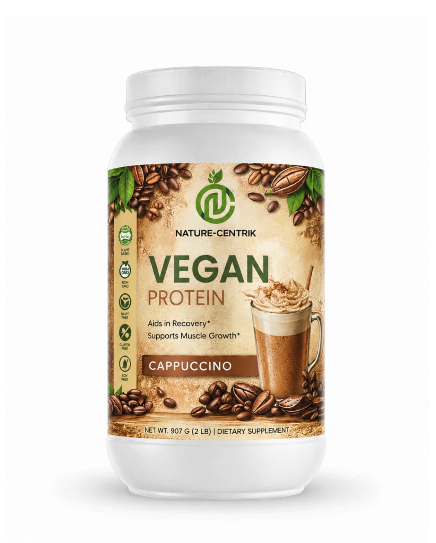 COMING SOON! Vegan Milkshake, Cappuccino
