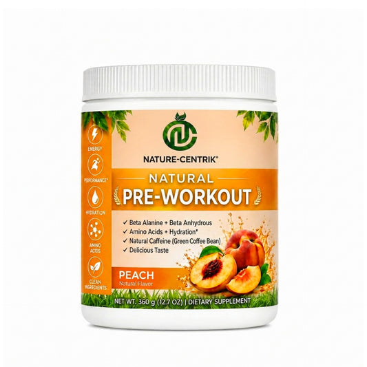 Pre Workout- Natural Amino Plus - Peach