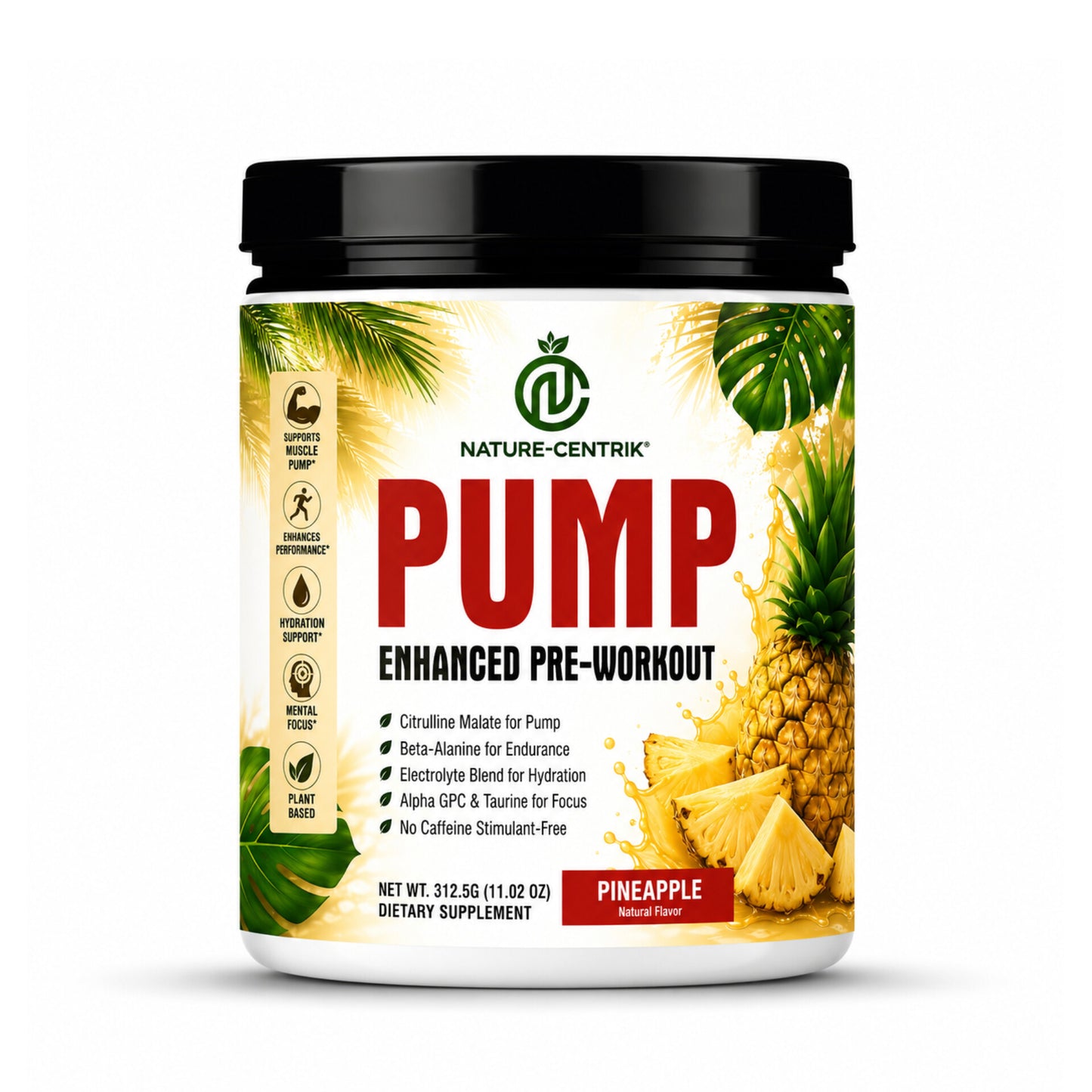 Pineapple Pump – Enhanced Pre-Workout