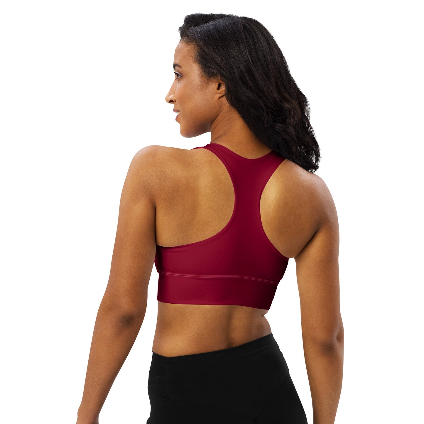"New" Burgundy sports bra