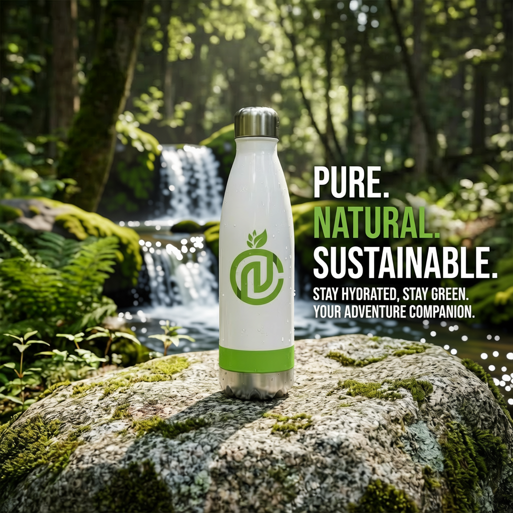 NC 100% Stainless steel water bottle