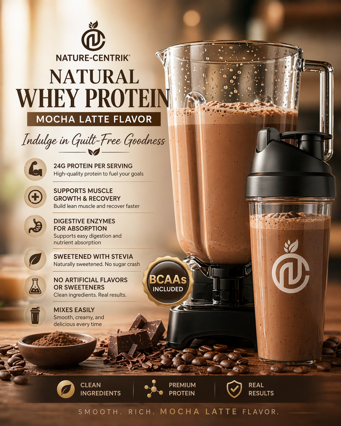 COMING SOON! Vegan Milkshake, Cappuccino