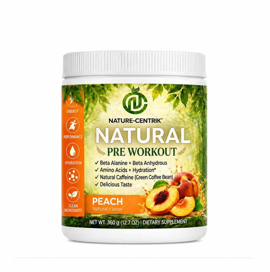 Pre Workout- Natural Amino Plus - Peach