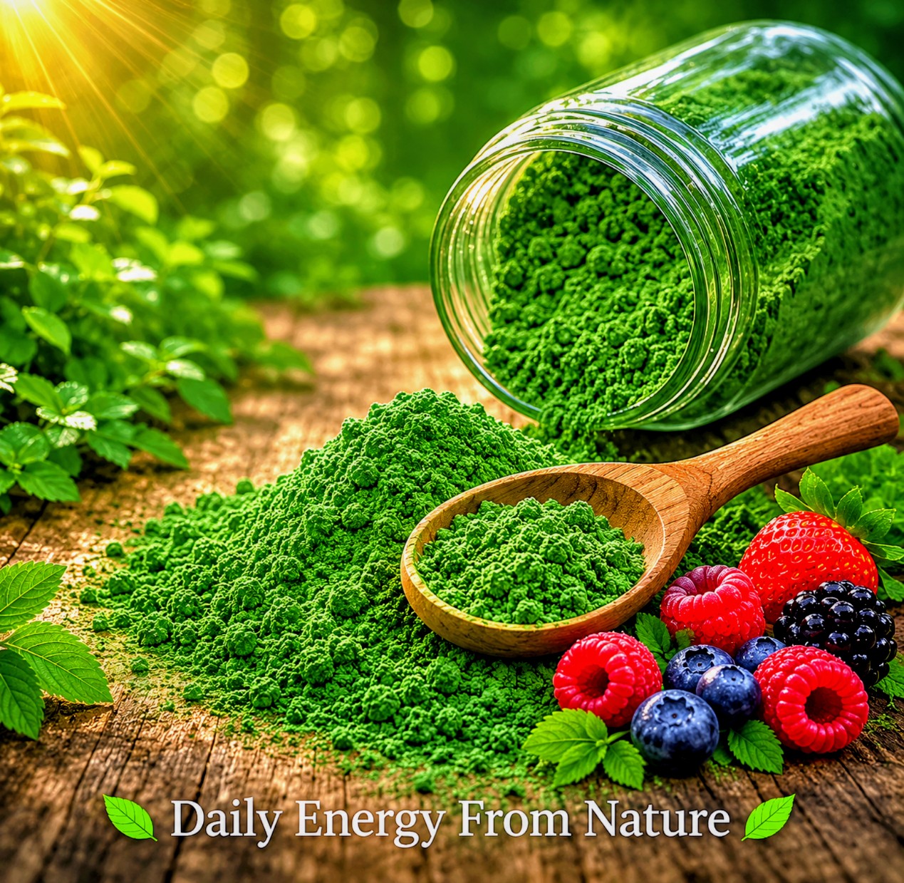 100% Organic- Greens & Reds- Mixed Berry