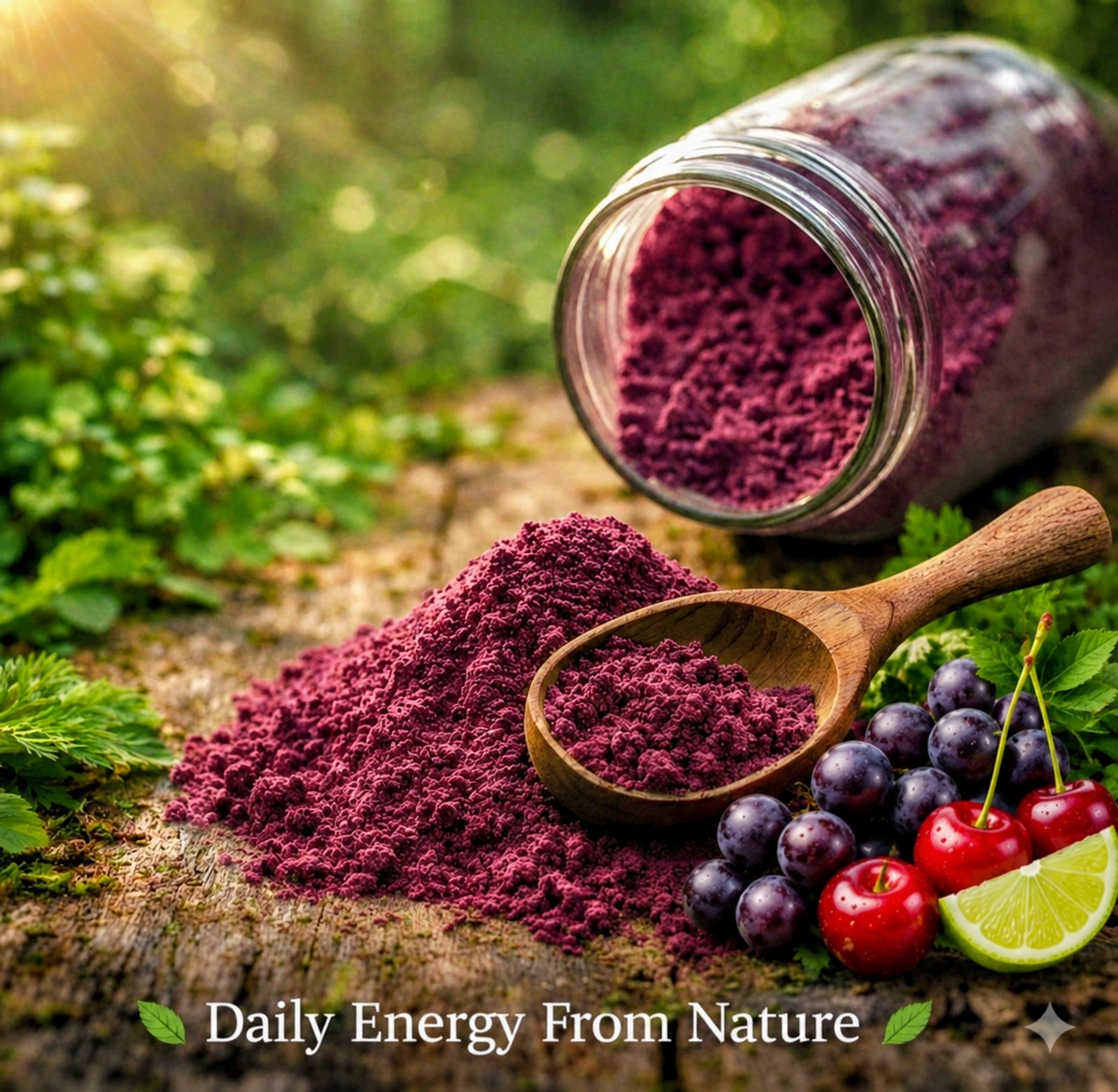 100% Organic EAA + BCAA'S Essential Energy- Berry Blast